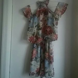 Women's Floral Romper